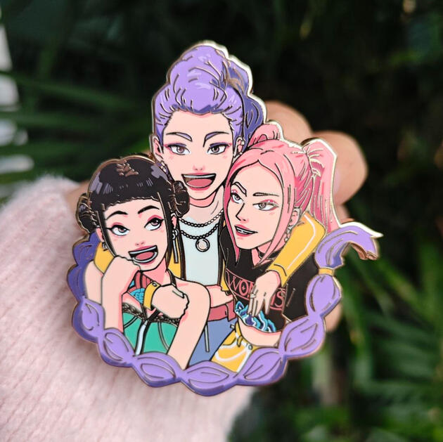 Rumi Mira Zoey Enamel Pin