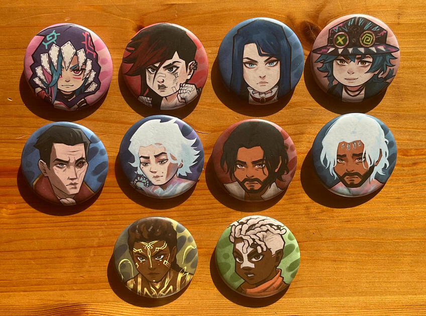 Arcane Buttons
